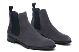 Mens chelsea boots faux suede office casual desert dress ankle shoes size. Men S Boots Ankari Floruss Chelsea Boot In Dark Grey