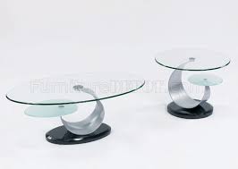 Coffee Table With Black Marble Base