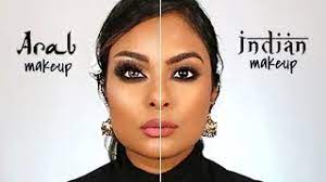 arab makeup vs indian makeup you