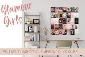 Glamour Girl Diy Wall Collage Kit
