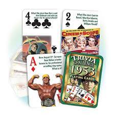 To this day, he is studied in classes all over the world and is an example to people wanting to become future generals. 1953 Trivia Challenge Playing Cards Great Birthday Or Anniversary Gif Flickback Media
