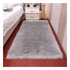 super soft white fluffy rug faux fur