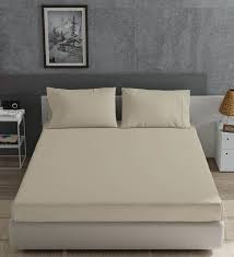 100 Cotton Queen Size Fitted Bedsheet