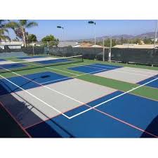 pickle ball court synthetic flooring