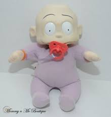 Tommy turns two years old and gets a new outfit and also must be potty trained. Mattel Rugrats Baby Crying Tommy Pickles Doll Pacifier 192036063