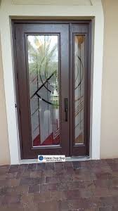 Custom Door Etched Glass Doors