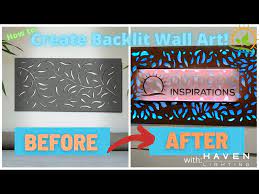 How To Create Backlit Wall Art Step