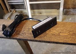 Console Table Charging Station For
