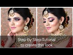 how to do bridal makeup step by step