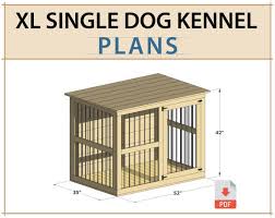 Xl Dog Kennel Diy Build Plans Large