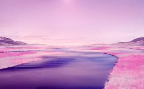 pink aesthetic wallpaper 4k river