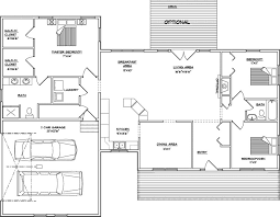 Single Floor Home Plans Built By Adams