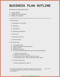 Very Basic Business Plan Template Free Simple Business Plan Template