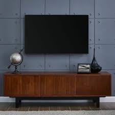 Center Console Media Cabinet Wood