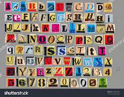 Буквы и цифры, вырезанные из старых: стоковая векторная графика (без  лицензионных платежей), 138516500 | Shutterstock