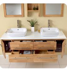 modern double vessel sink bathroom vanity
