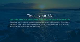 Tides Near Me Ios Android App On Behance