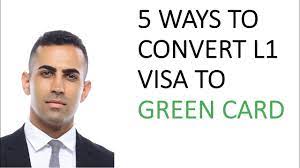 convert your l1 visa to green card