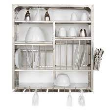 Stainless Steel Wall Mounted Dish Rack