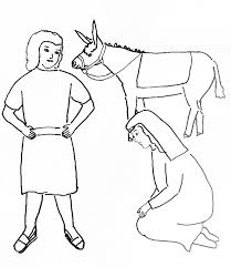 Enjoy coloring this picture of balaam, the donkey, and the angel. Bible Story Coloring Page For David And Abigail Free Bible Stories For Children