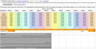 Google Sheets Seating Chart Template Best Picture Of Chart