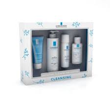 la roche posay cleansing cleaning gift set