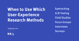 user experience research methods