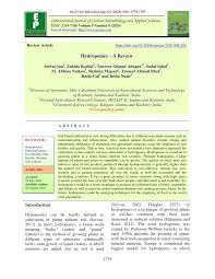 pdf hydroponics a review