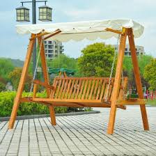 outdoorlivinguk 3 seater wooden garden