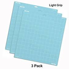 Adhesive Cutting Mats Light Grip 3 Pack 12x12 For Cricut Explore Air Arts Crafts Ebay