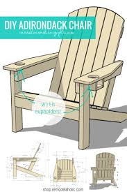 Diy Adirondack Chair Plan With