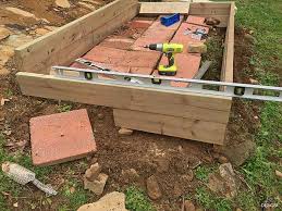 Organic Raised Bed On A Sloped Yard