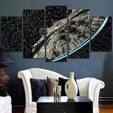 Millennium Falcon Canvas Art Poster