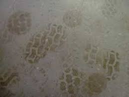 getting tire marks off of vinyl floors
