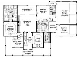 Looking for a house plan that is between 2,500 sq ft to 3,000 square feet, then architecthouseplans.com has a great selection that are just right for you. How Big Is 3000 Sq Ft One Floor House Plans Best Level Treesranch Com 4 Bedroom Landandplan