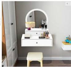 Solid Wood Wall Mounted Dressing Table
