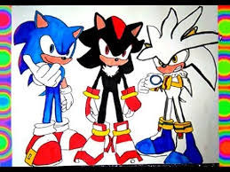 Let your child add his own creative touch in the coloring sheet. Shadow And Sonic And Silver Sonic The Hedgehog Coloring Pages Book For Kids Youtube