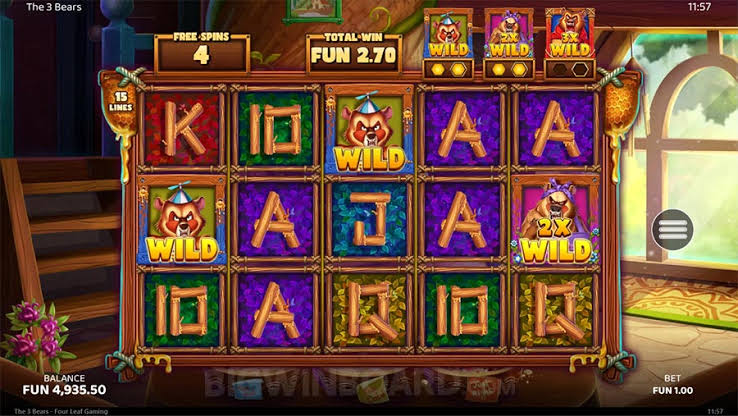 The 3 Bears (Four Leaf Gaming) Slot Review & Demo