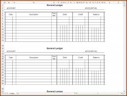 Excel General Ledger Template Save Hours Of Manual Work With