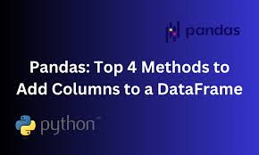 column to dataframe in pandas