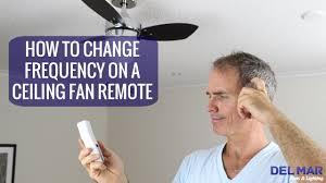frequency on a ceiling fan remote