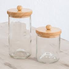 recycled glass jars from guatemala