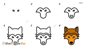 wolf step by step howtodraw pics
