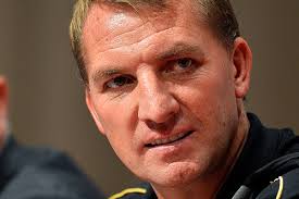 Liverpool-Teammanager Brendan Rodgers (41) war nach dem mühevollen Sieg über ...