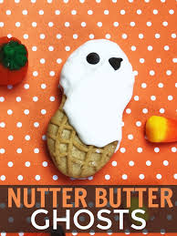 Who knew nutter butter cookies could be turned into acorns? Nutter Butter Ghosts Are The Perfect Halloween Treat