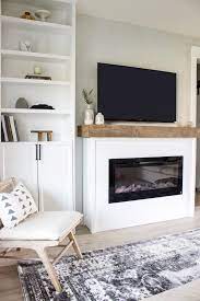 Diy Fireplace Mantel With Storage