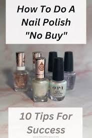 how to do a nail polish no