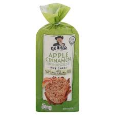 quaker rice cakes apple cinnamon