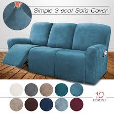 3 Seater Recliner Sofa Covers Velvet