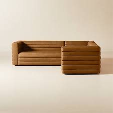 Modern Leather Sectional Sofas Cb2